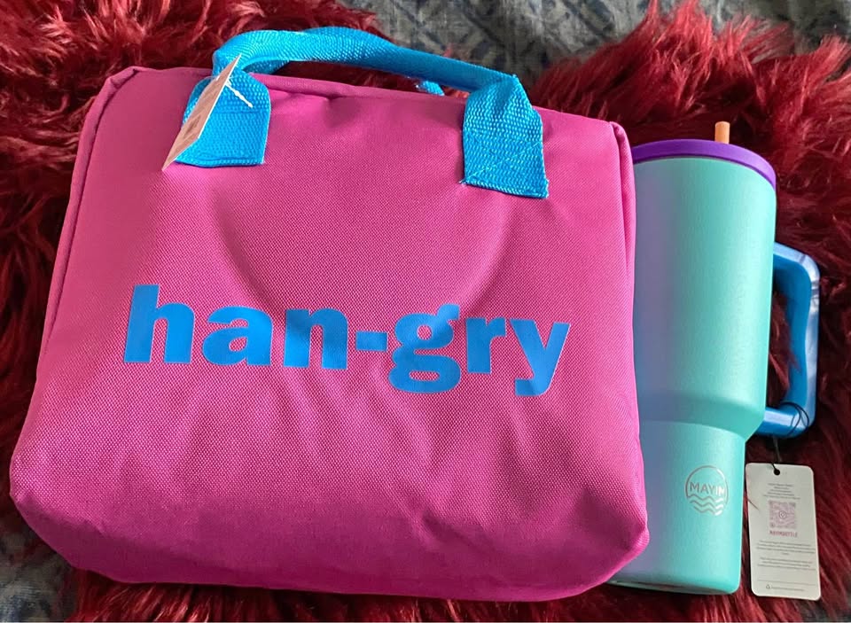 Han-gry Lunch Bag and Tumbler