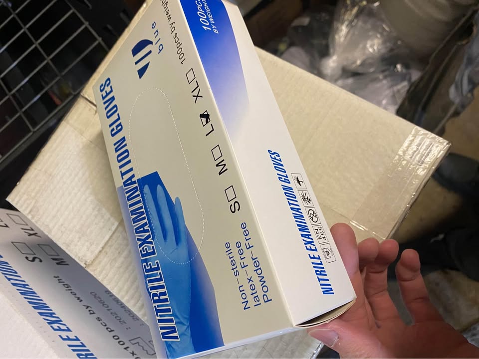 Nitrile Exam Gloves - Large - photo 2