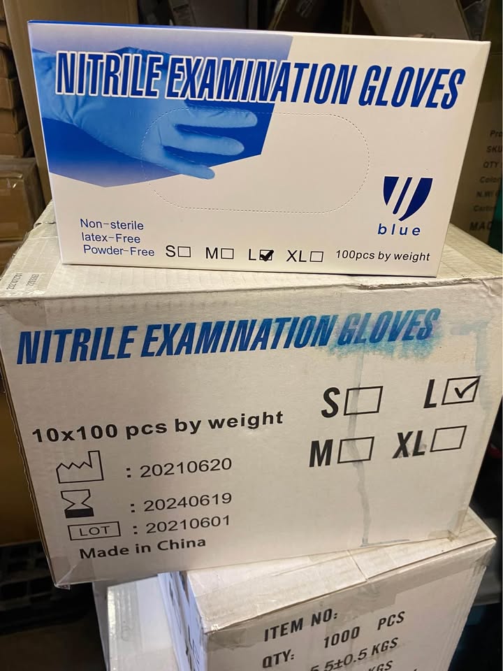 Nitrile Exam Gloves - Large - photo 3