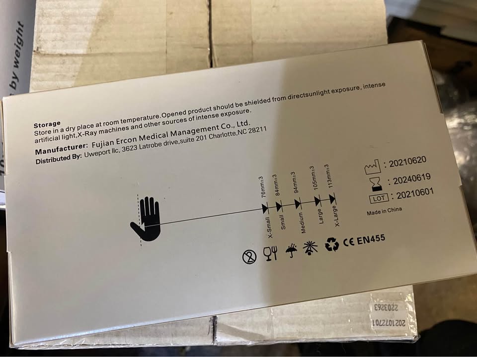 Nitrile Exam Gloves - Large - photo 4