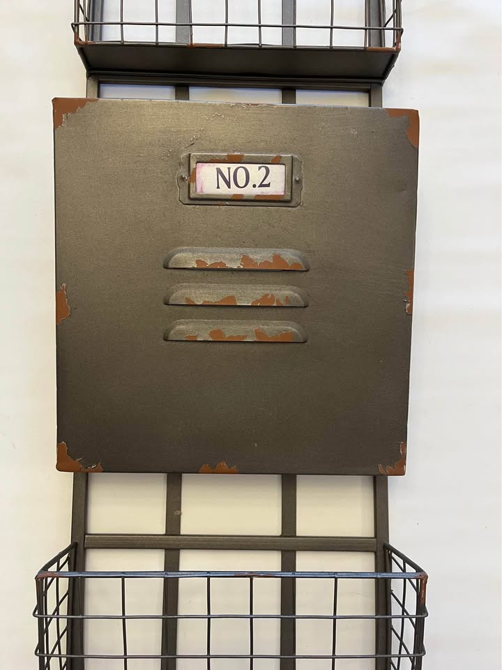Industrial Style Wall Organizer - photo 3