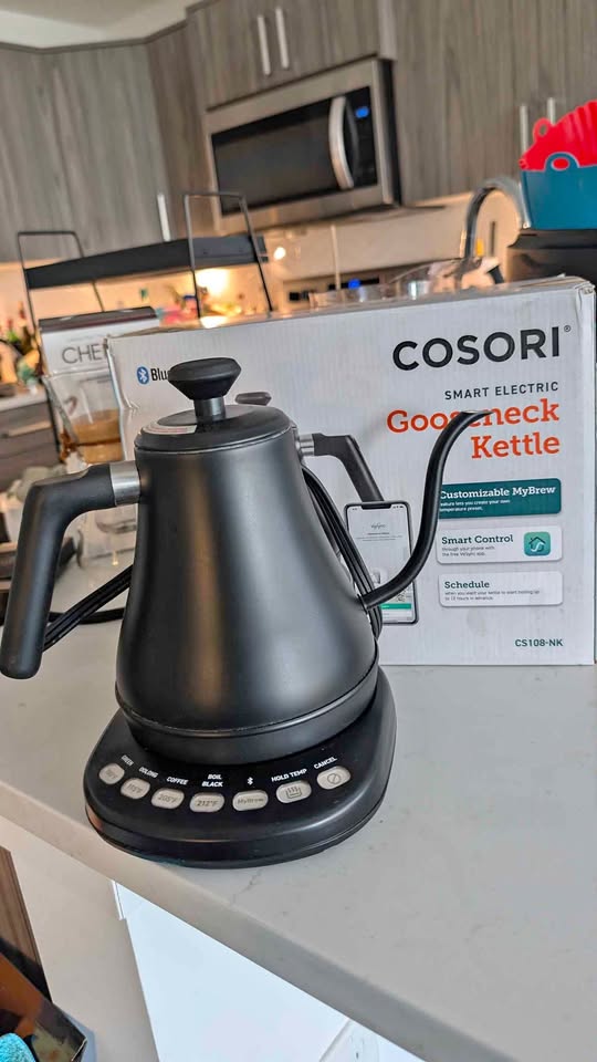 Cosori smart electric gooseneck kettle