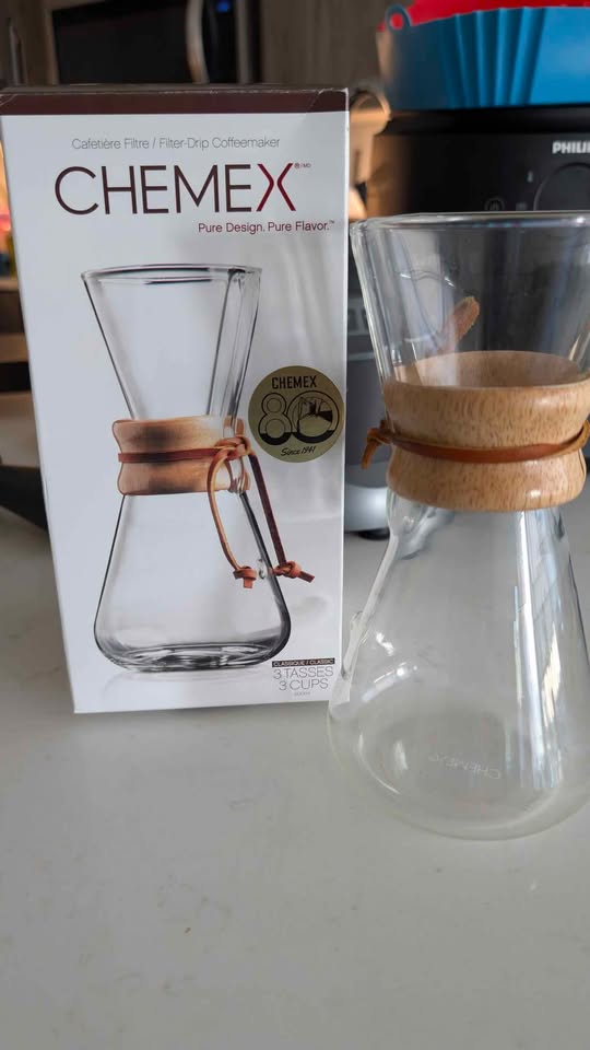 Move out sale Chemex drip coffeemaker 3cup - photo 2