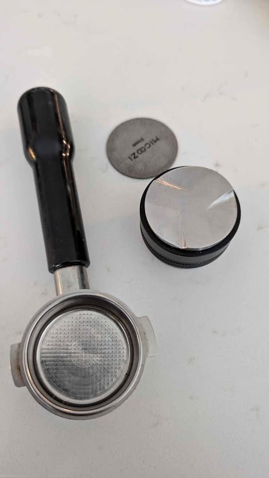 51 mm Portafilter + Tamper & leveller for sale