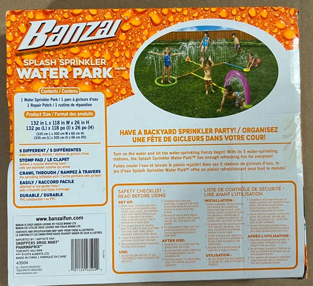 Banzai Splash Sprinkler Water Park image indicator(2)