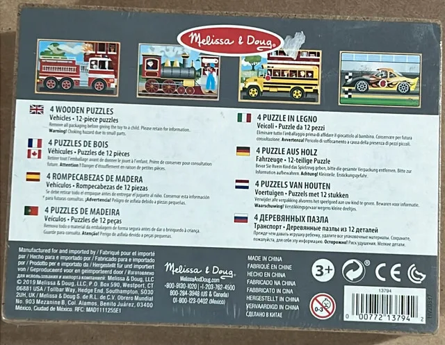 Melissa & Doug Vehicle Puzzles image indicator(2)
