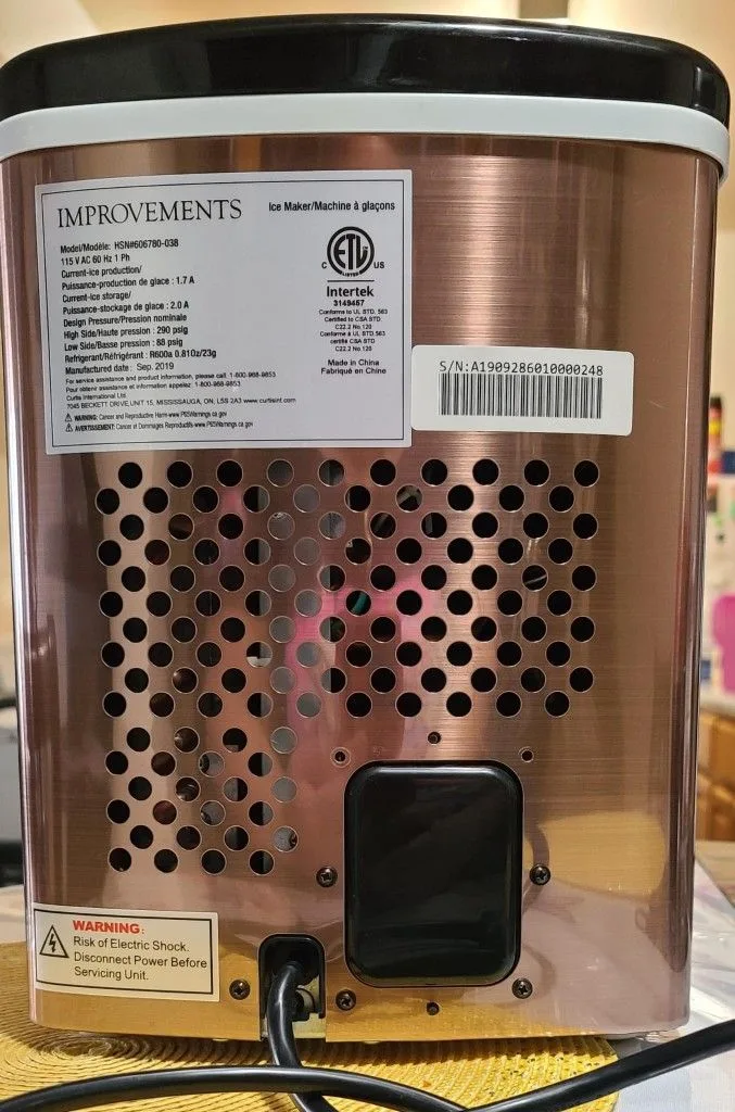 INPROVEMENT HOME ICE MAKER MACHINE image indicator(3)