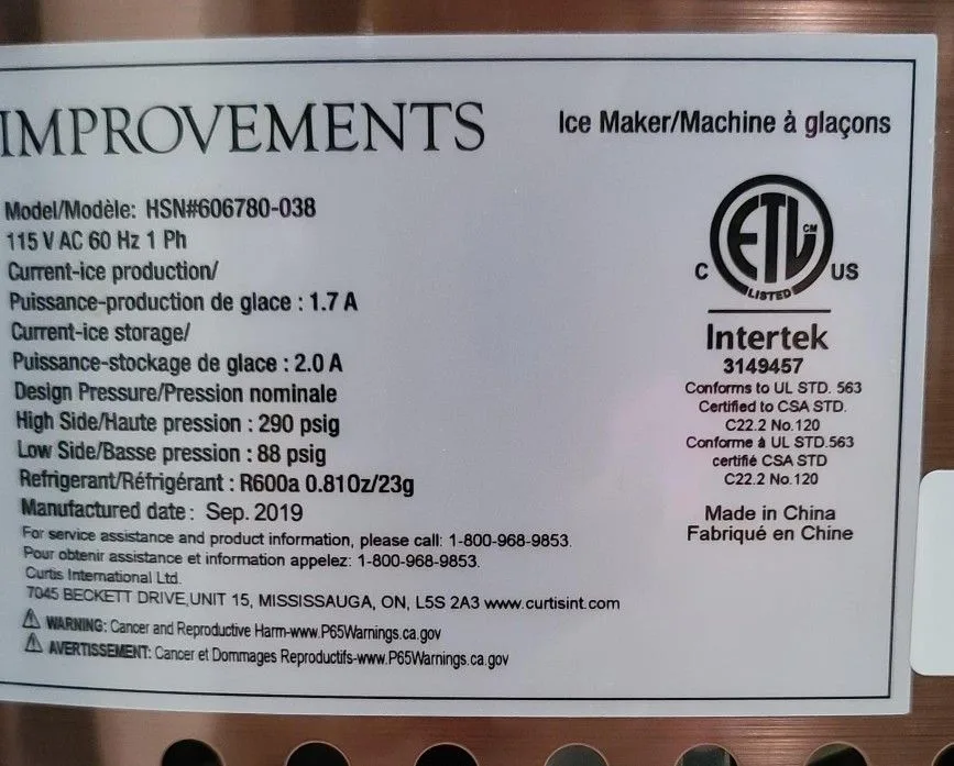 INPROVEMENT HOME ICE MAKER MACHINE image indicator(4)