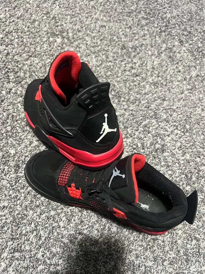 J4 thunder red (size 8.5 mens) image indicator(2)