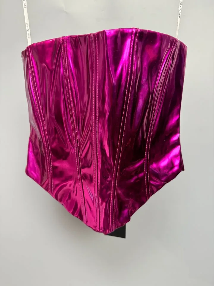 BNWT Hot Pink Corset by White Fox image indicator(2)