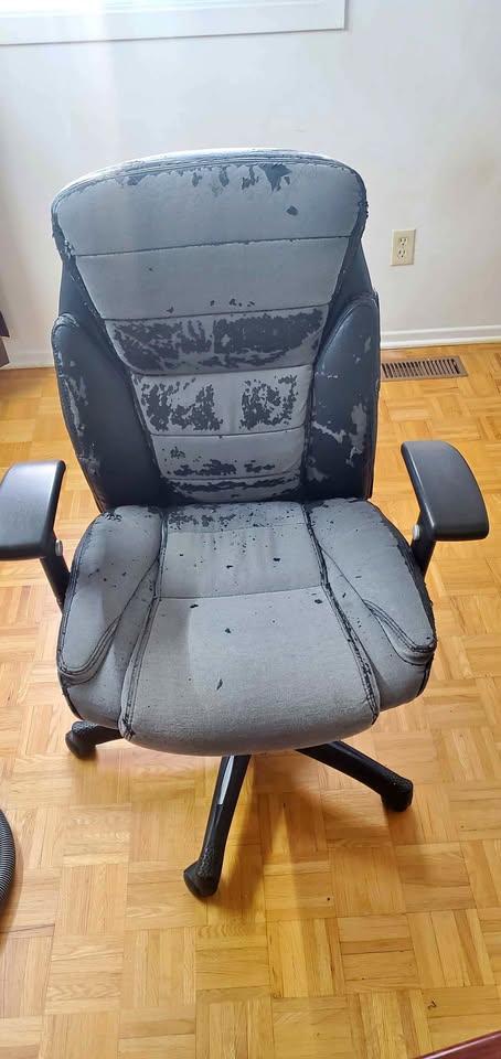FREE Office Chair – Still Comfortable, Needs New Cover