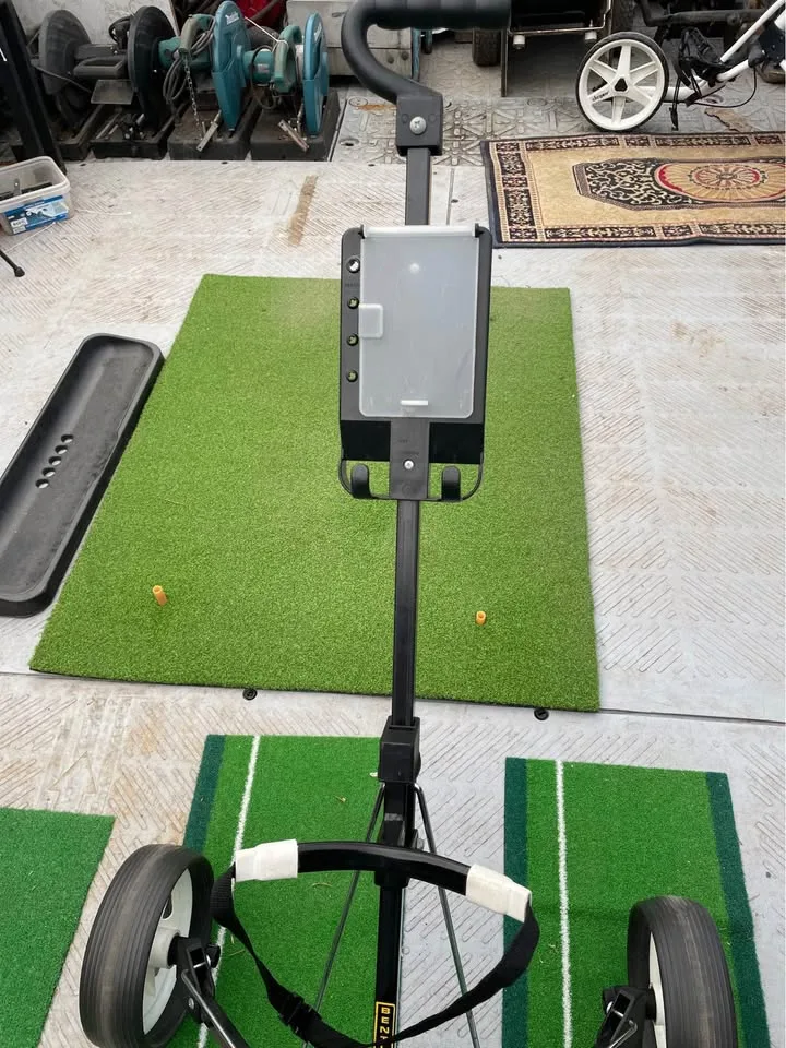 Golf bag cart image indicator(3)