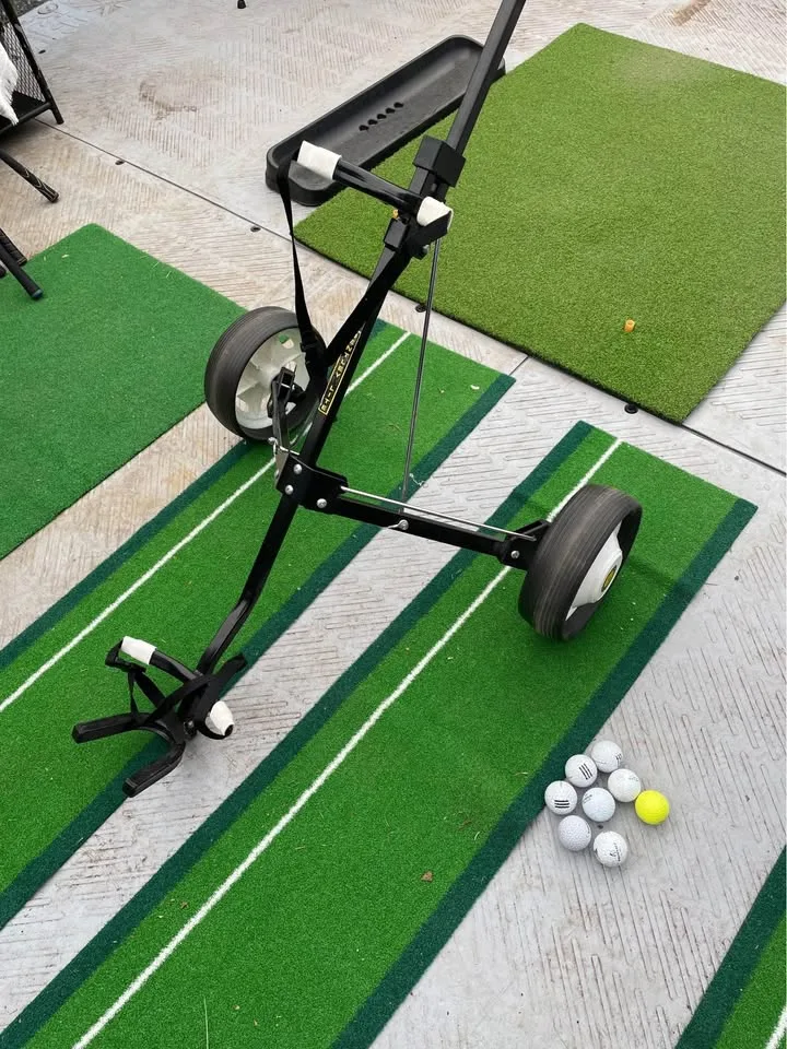 Golf bag cart image indicator(4)