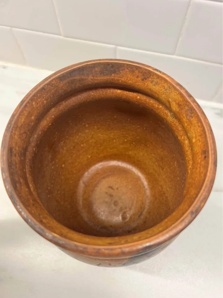 McCoy Pottery Co Brown Onyx Vase image indicator(4)