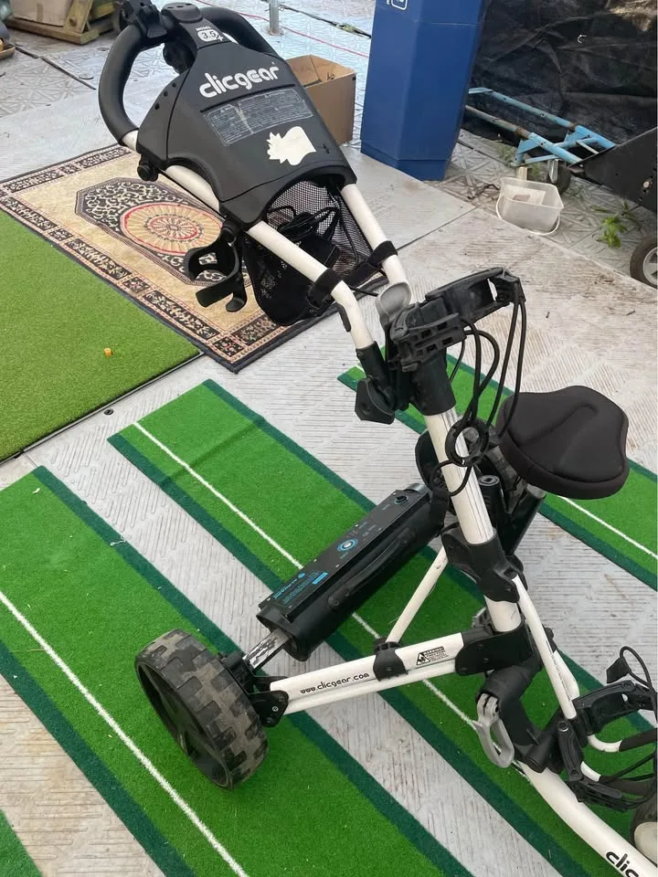 Golf bag electric remote control cart image indicator(2)