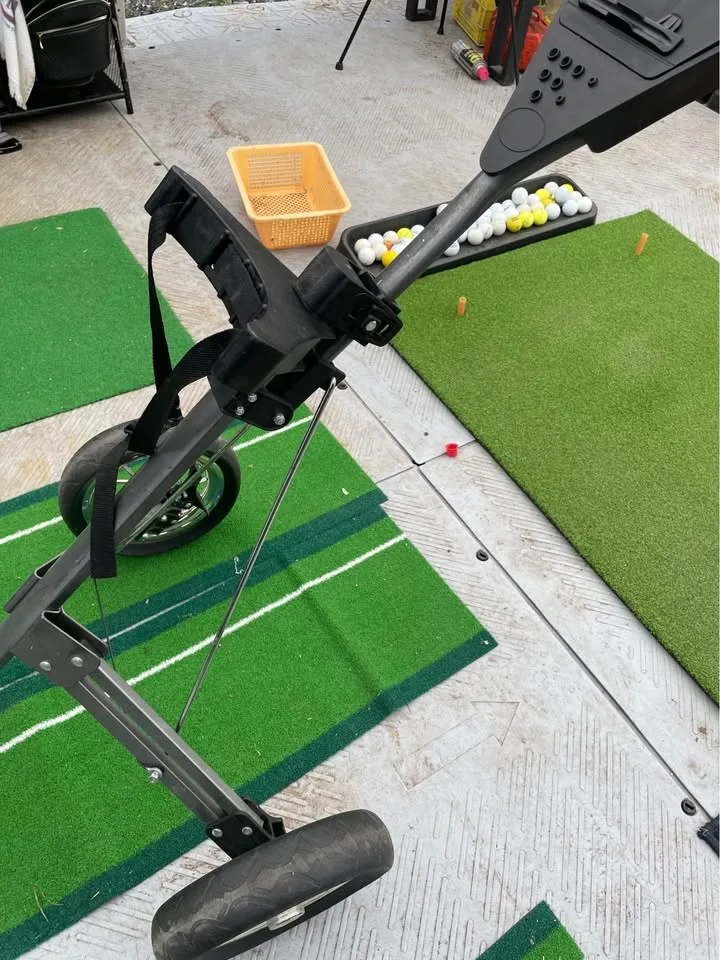 Golf bag cart image indicator(4)