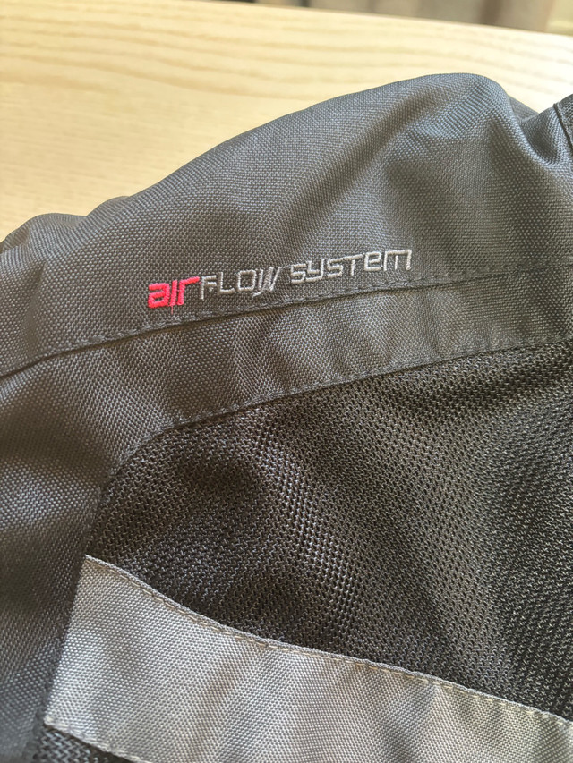 Leather Motorcycle Gloves & Fly System Mesh Riding Jacket - photo 4