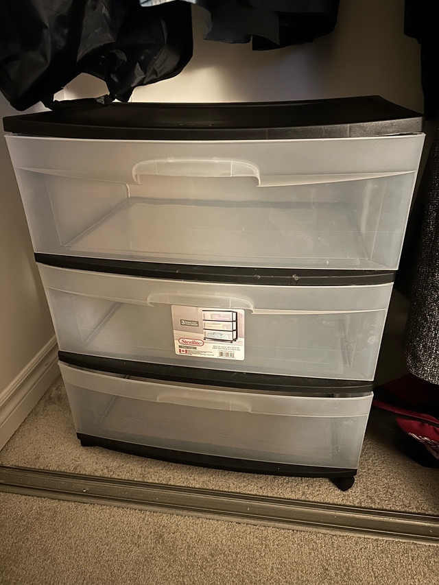 2 plastic shelving cabinets with wheels for sale - photo 2
