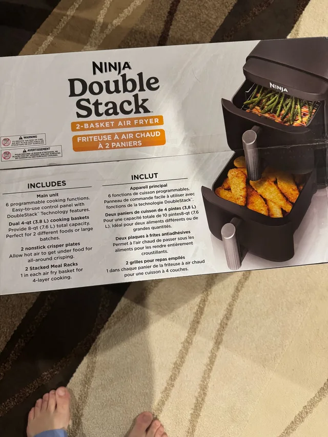 Ninja Doublestack Air Fryer! image indicator(2)