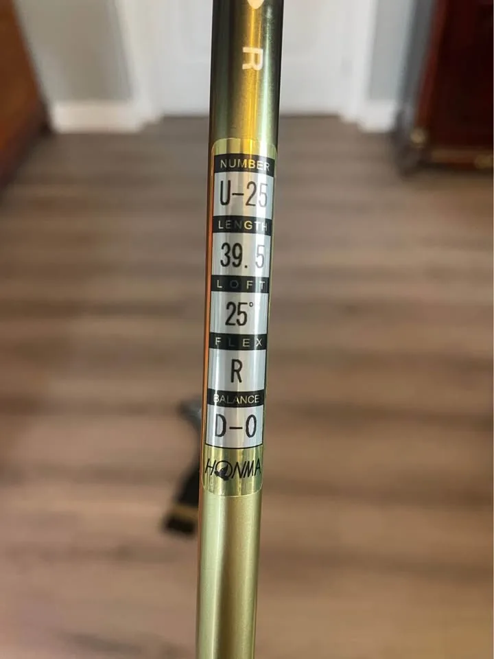 Honma 2-star chicken leg rod image indicator(4)