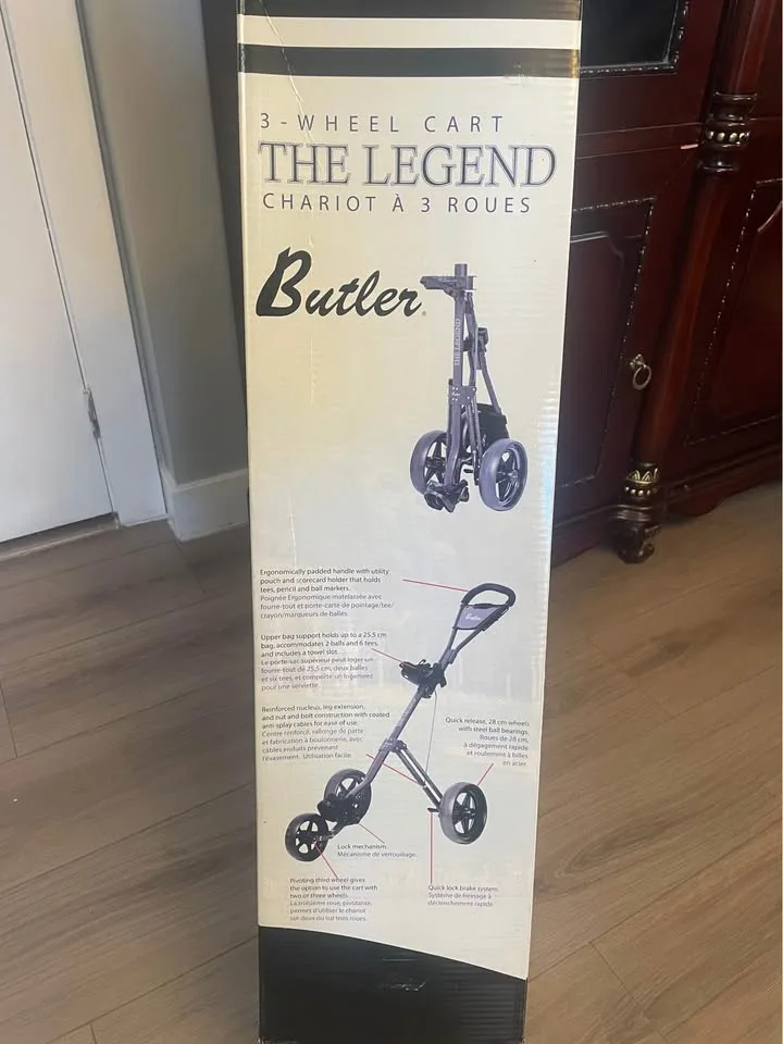 Brand-new golf bag cart image indicator(2)