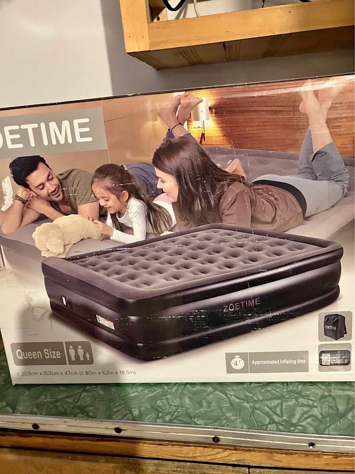 Zoetime elevated queen air mattress