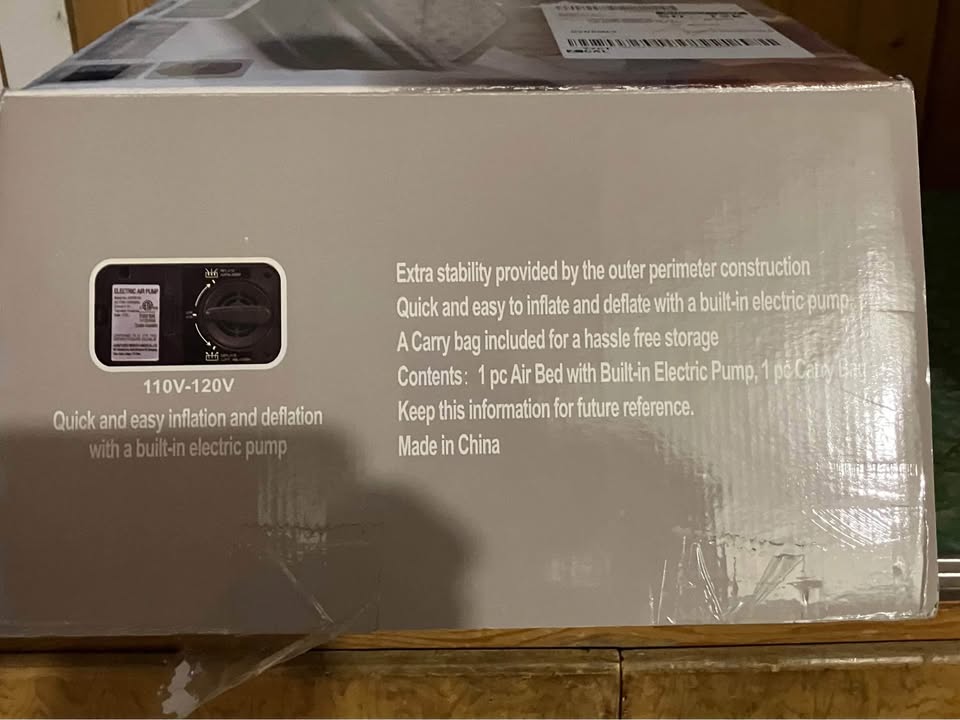 Zoetime elevated queen air mattress - photo 2