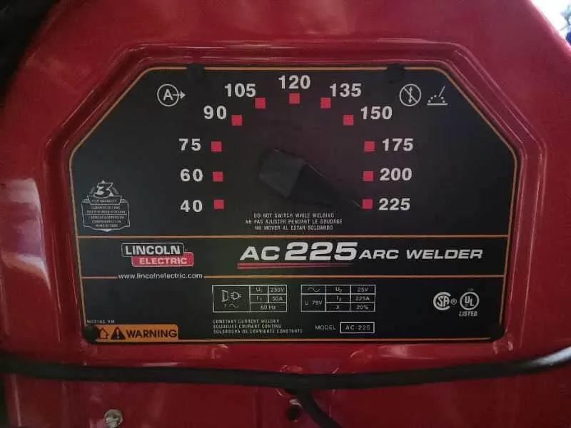 Lincoln Electric POWER MIG 210 MP image indicator(2)