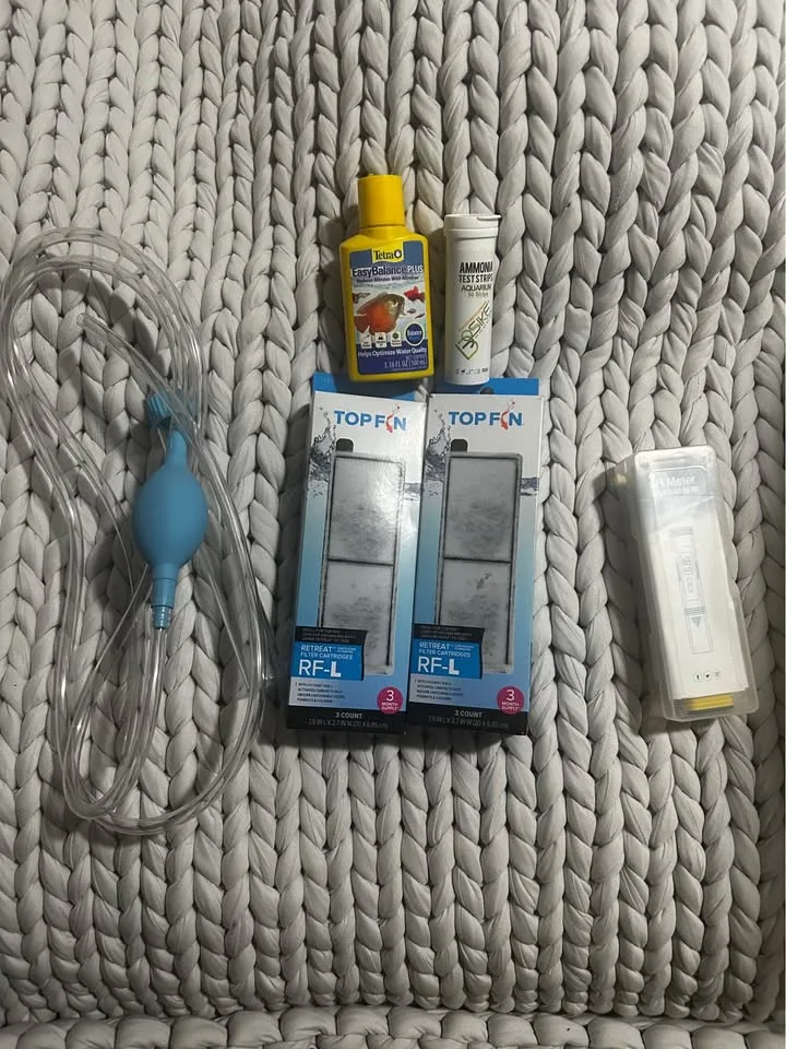 5 gallon fish tank with accessories image indicator(2)