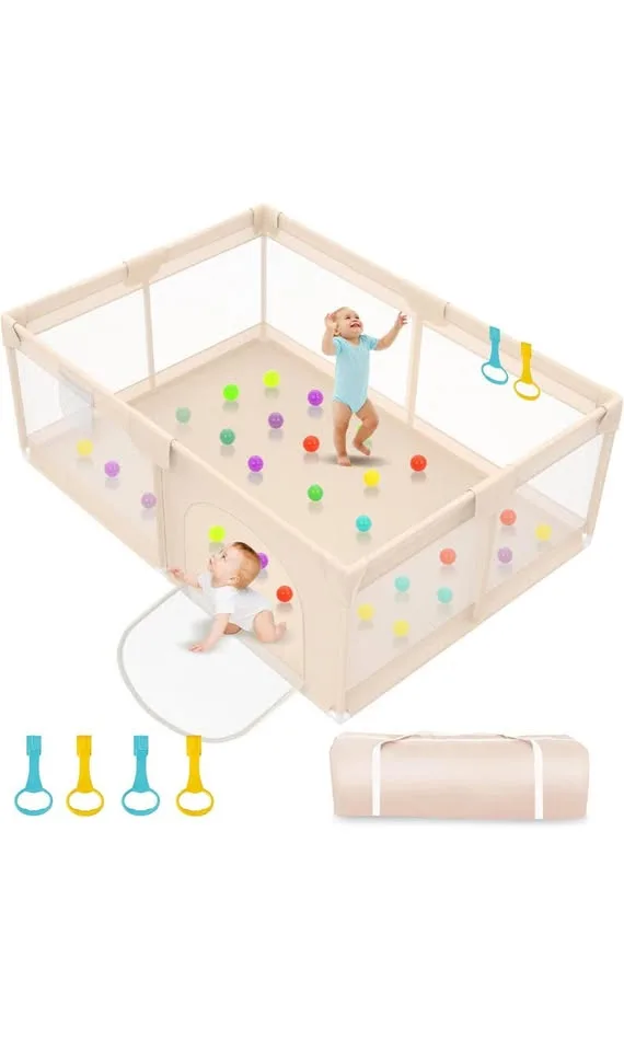 Playpen for Babies and Toddlers 71x59inch image indicator(2)