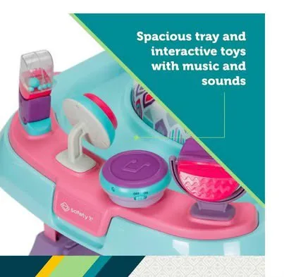 Safety 1st Ready,Set, Walk! Activity Center, Lavendar Buzz image indicator(4)