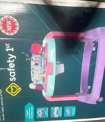 Safety 1st Ready,Set, Walk! Activity Center, Lavendar Buzz image indicator(8)