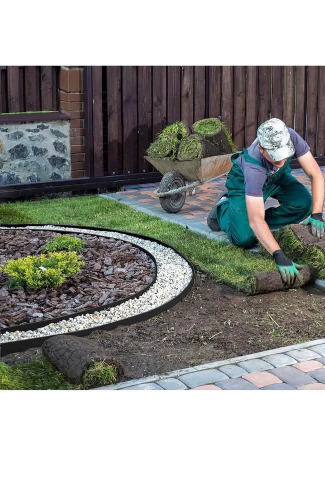 120FT Flexible Paver Edging, 4" Tall Lawn Border image indicator(4)
