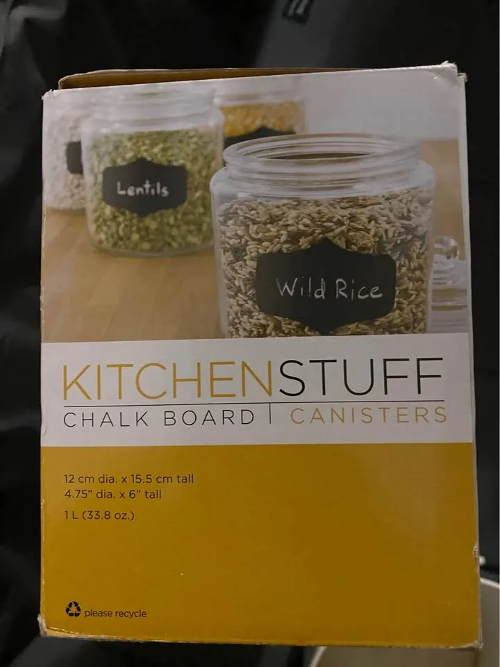 Kitchen glass containers image indicator(3)