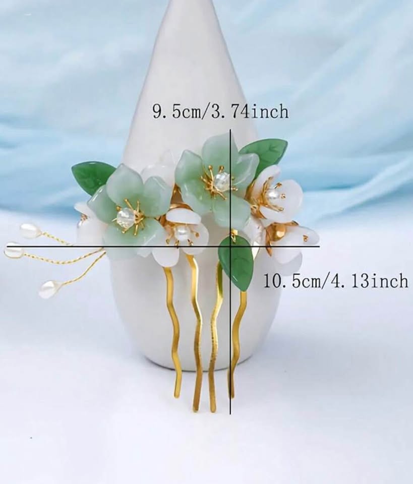 The Traditional Royal Style Hair comb clip - photo 4