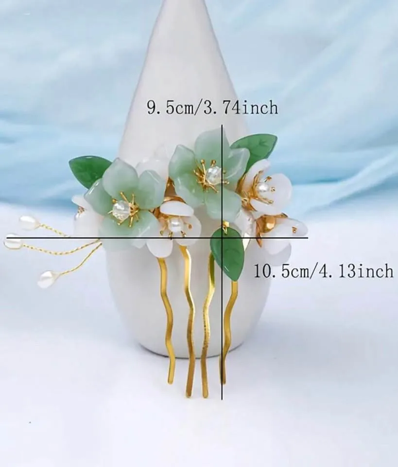 The Traditional Royal Style Hair comb clip image indicator(4)