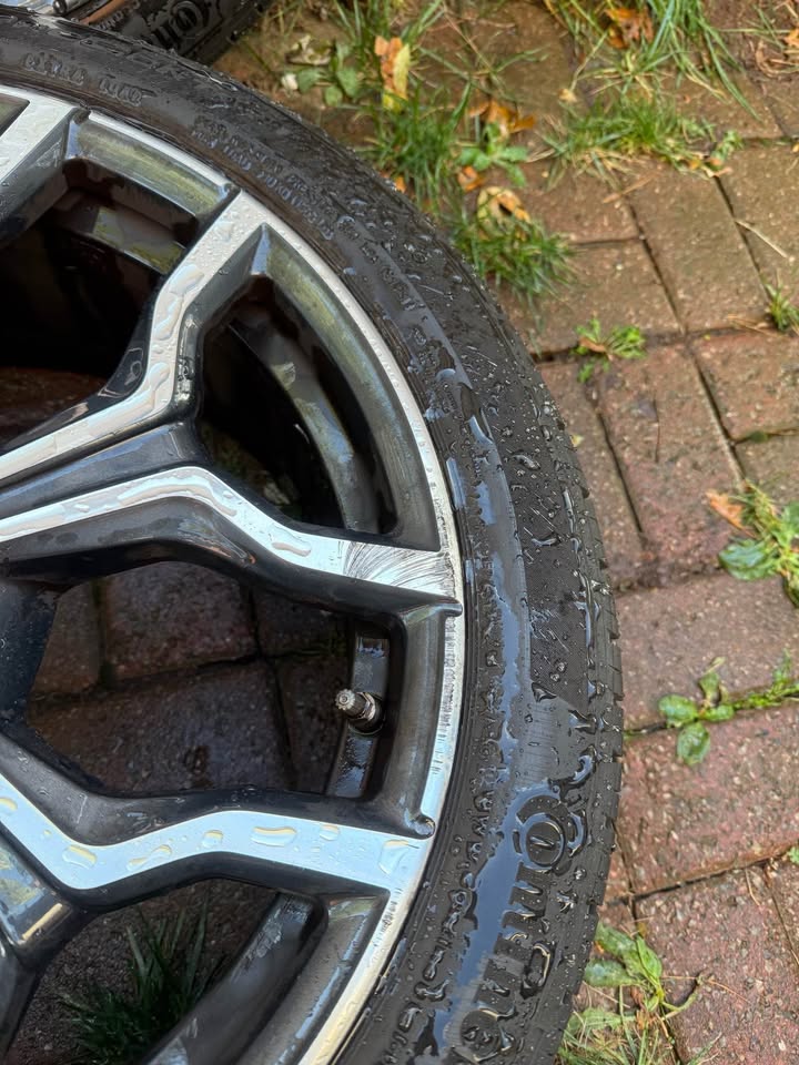 OEM 19” BMW X1 / X2 / X3 Rims on Continental All Season Tires - photo 3