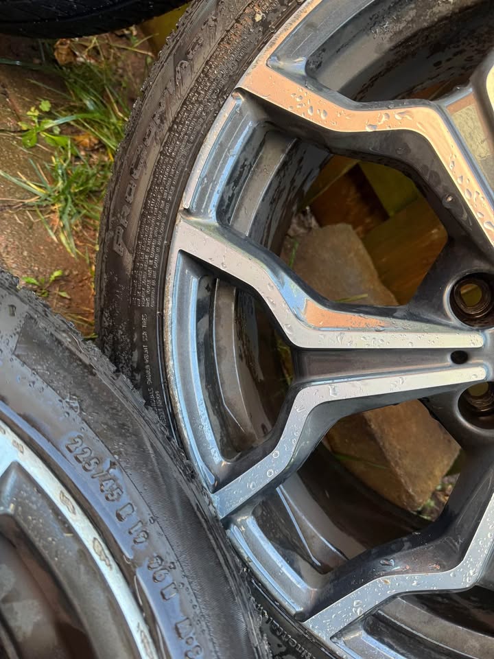 OEM 19” BMW X1 / X2 / X3 Rims on Continental All Season Tires - photo 4