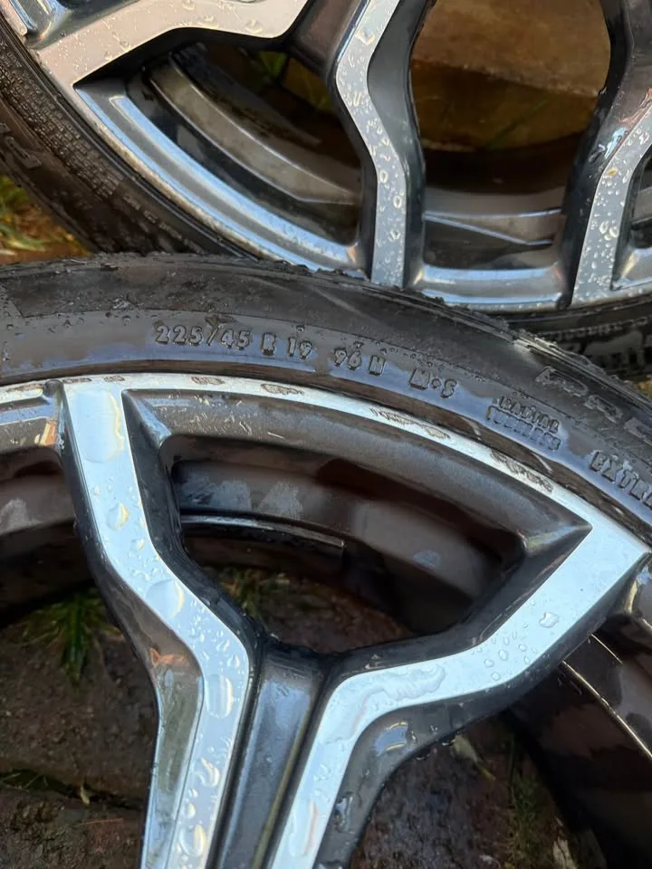 OEM 19” BMW X1 / X2 / X3 Rims on Continental All Season Tires image indicator(6)