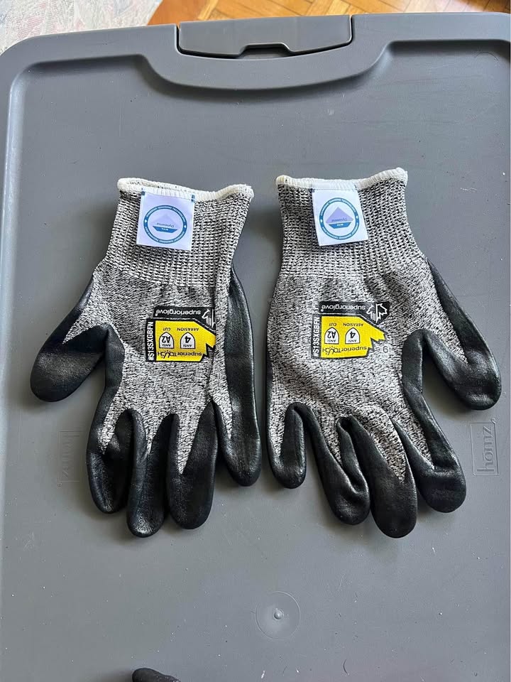 Superior Electrician Gloves (Grey & Black)