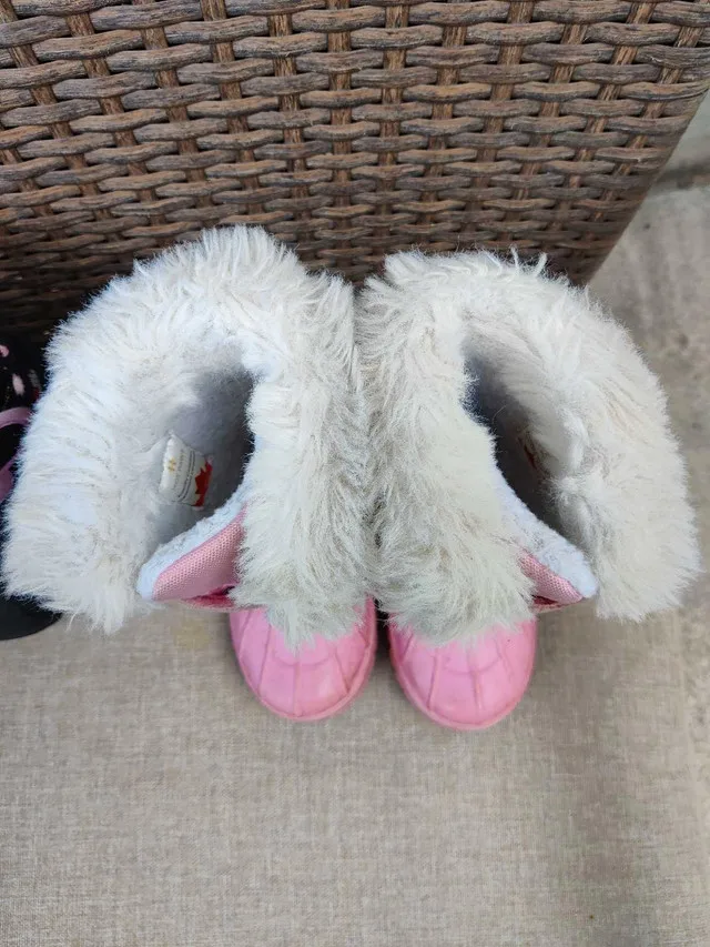 Kids Snow Boots - Two Pair Sizes 5 & 6 image indicator(6)