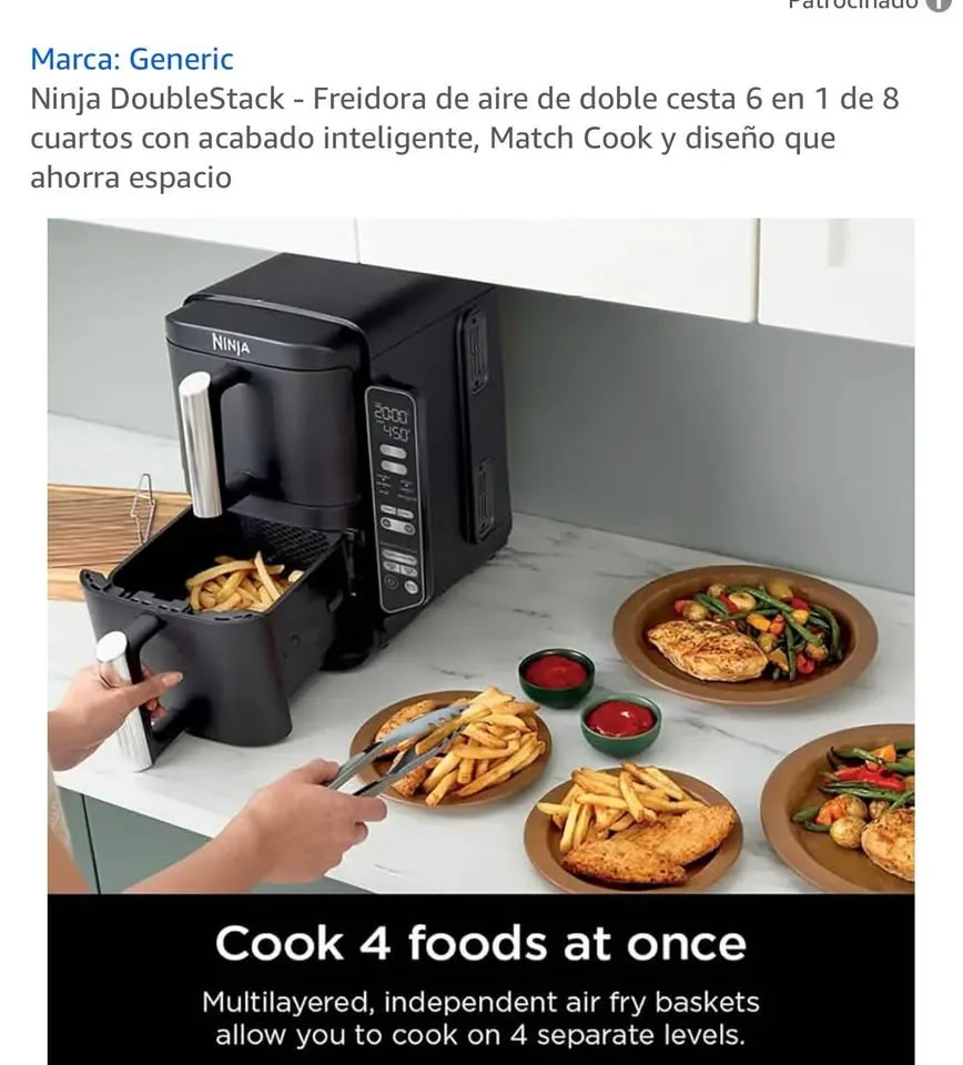 Freidora de Aire- NINJA XL image indicator(4)