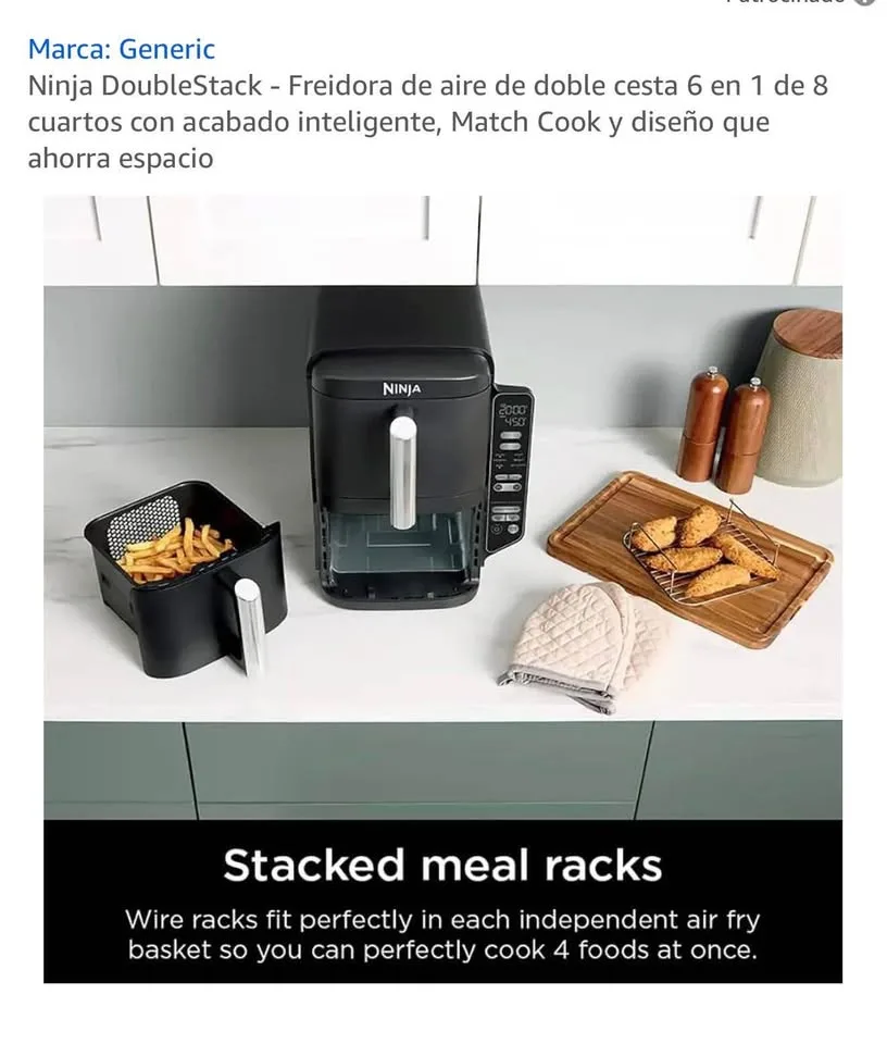 Freidora de Aire- NINJA XL image indicator(5)