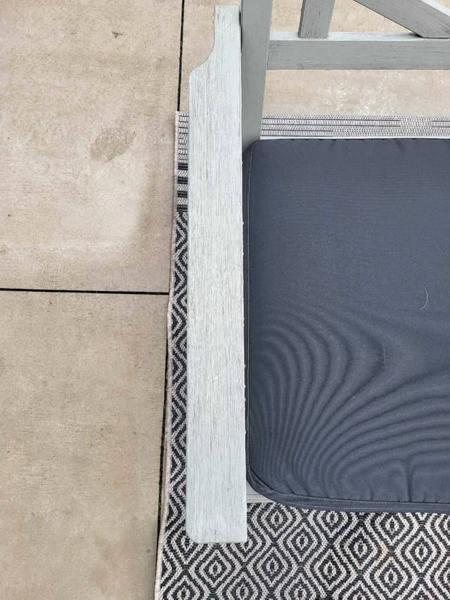 Outdoor Chairs - IKEA Bondholmen Grey - photo 5