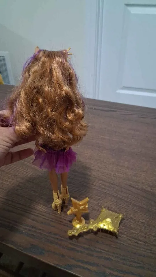 Clawdeen Wolf Mattel Doll Monster High 2008 image indicator(4)