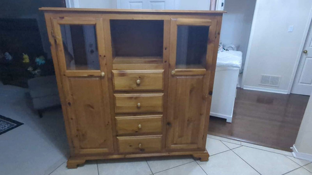 Wooden Armoire/Hutch