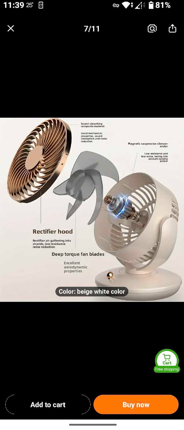 Desk Fan - photo 2