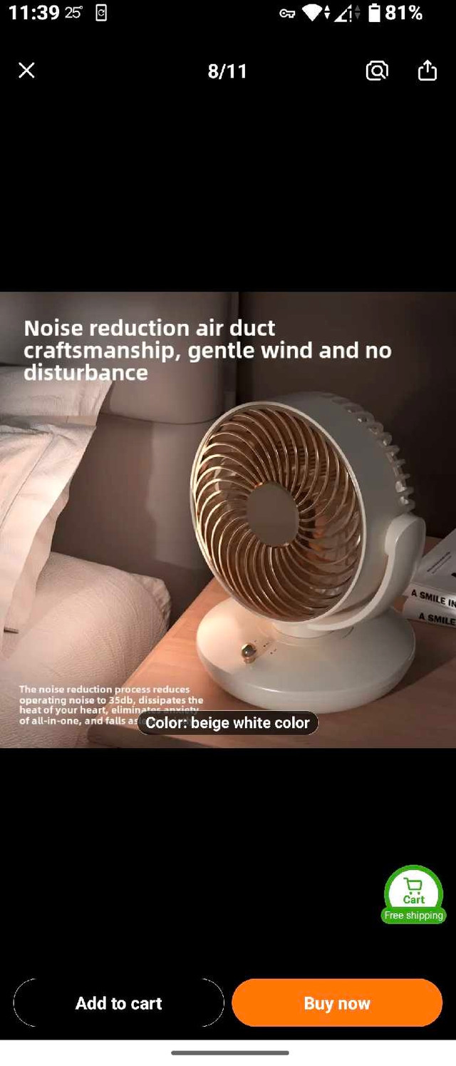 Desk Fan - photo 3