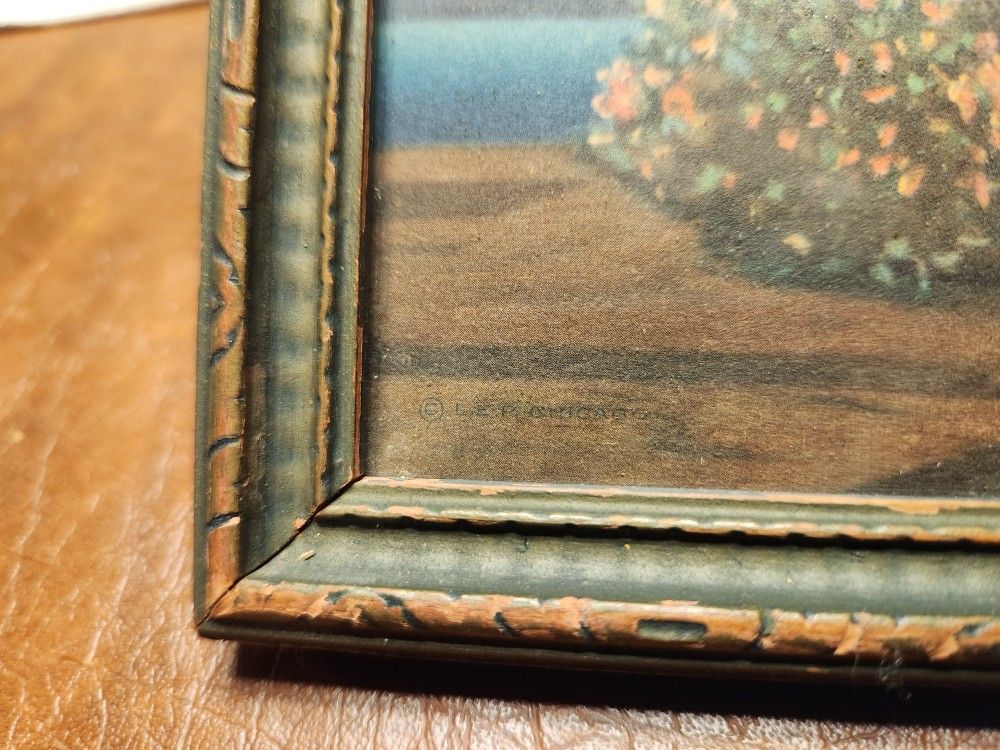 R. Atkinson Fox 'Dawn' Vintage Lithograph 15"x9" - photo 3
