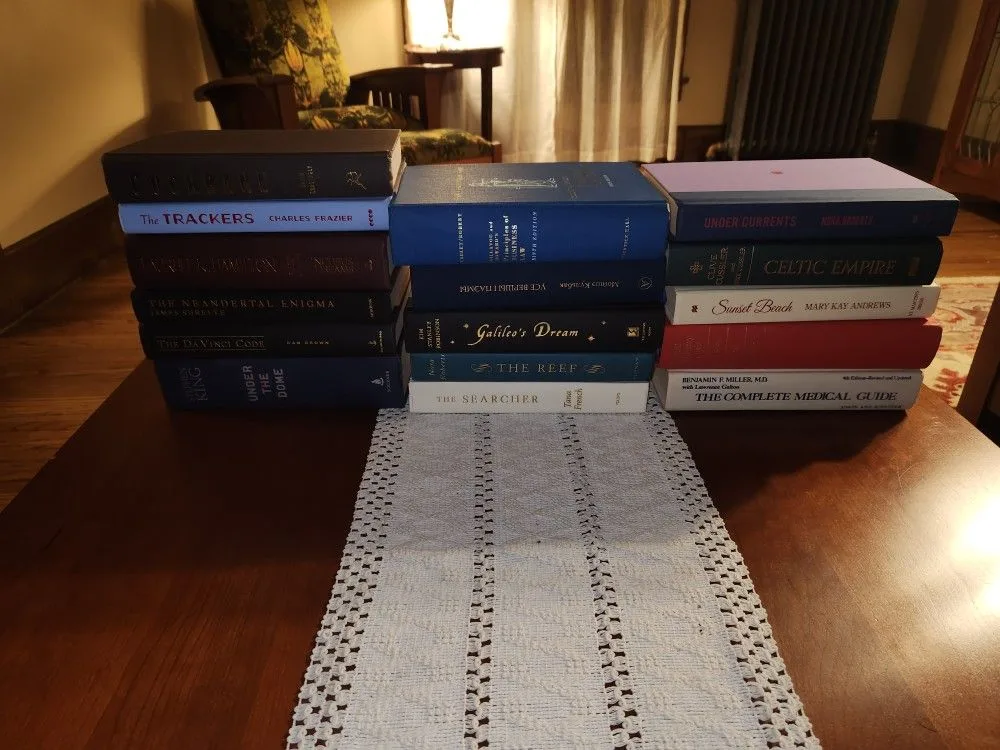 16 Colorful Hardcover Books - Staging, Display thumbnail